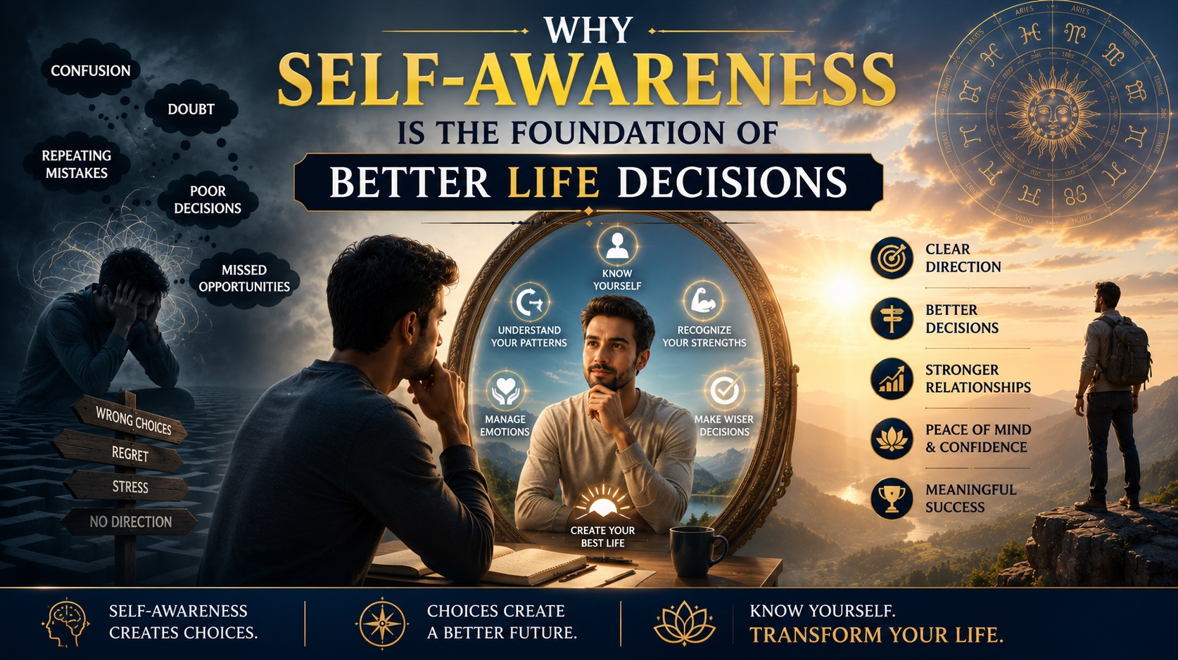 Why Self-Awareness Is the Foundation of Better Life Decisions