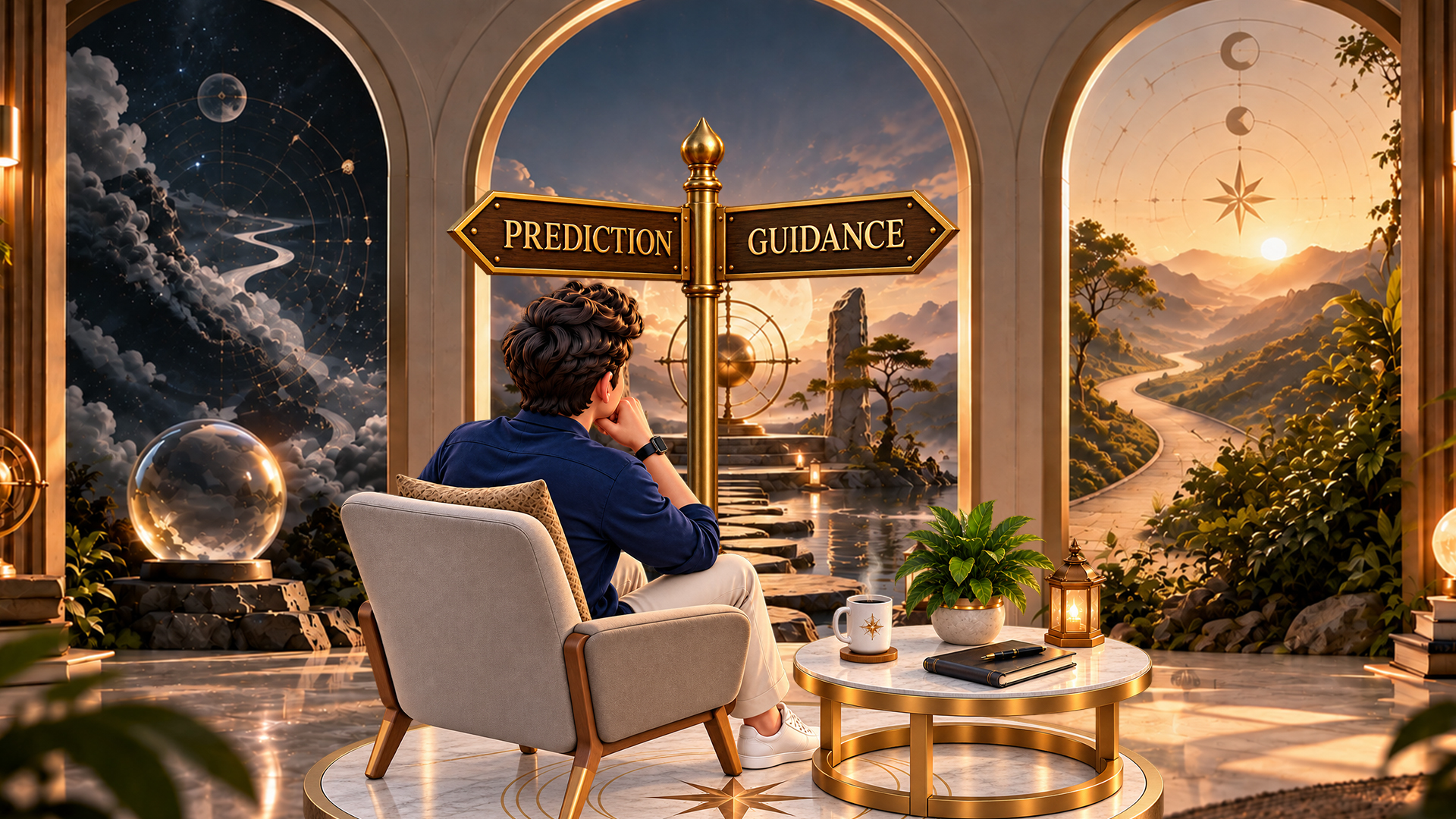 The Difference Between Prediction and Guidance in Modern Astrology