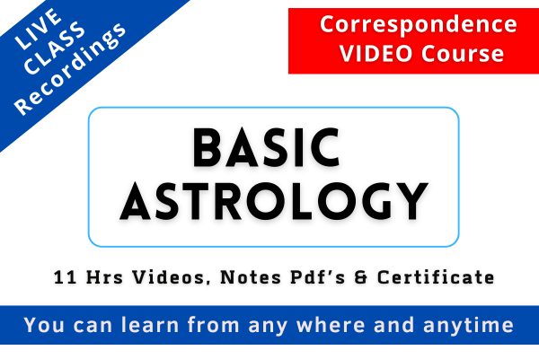 Basic Astrology Course
